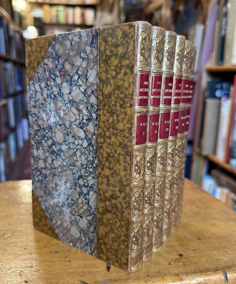 The Musical Miscellany (6vols) Zaehnsdorf : Violin & Flute : Watts 1729-1731