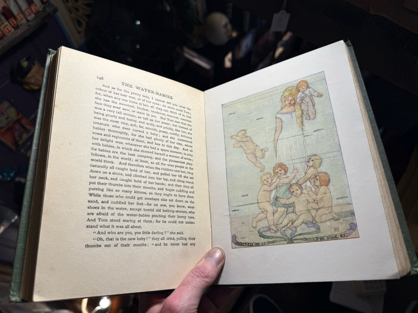 c1910 The Water Babies : A Fairytale for a Land-Baby : Charles Kingsley