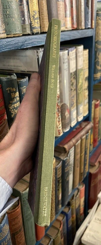 William BOYD / Protobiography Lettered Edition Signed Limited 1st Edition 1998