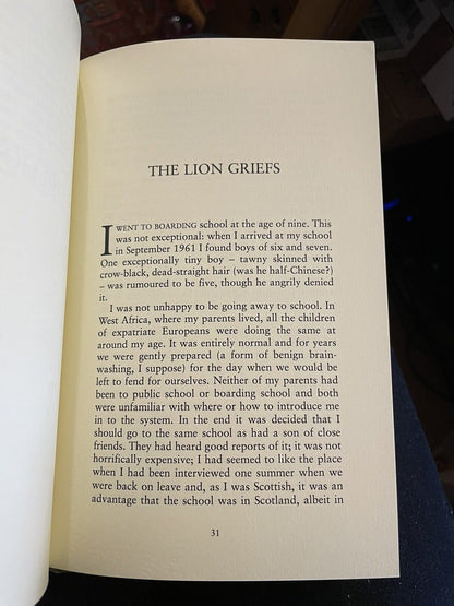 William BOYD / Protobiography Lettered Edition Signed Limited 1st Edition 1998