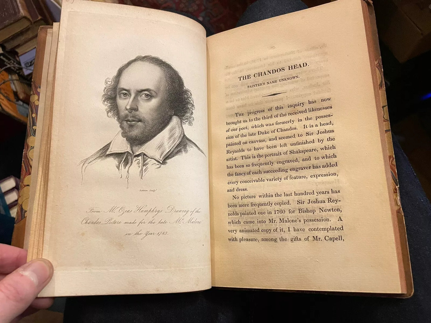 1824 Authenticity of William Shakespeare's Portraits : James Boaden