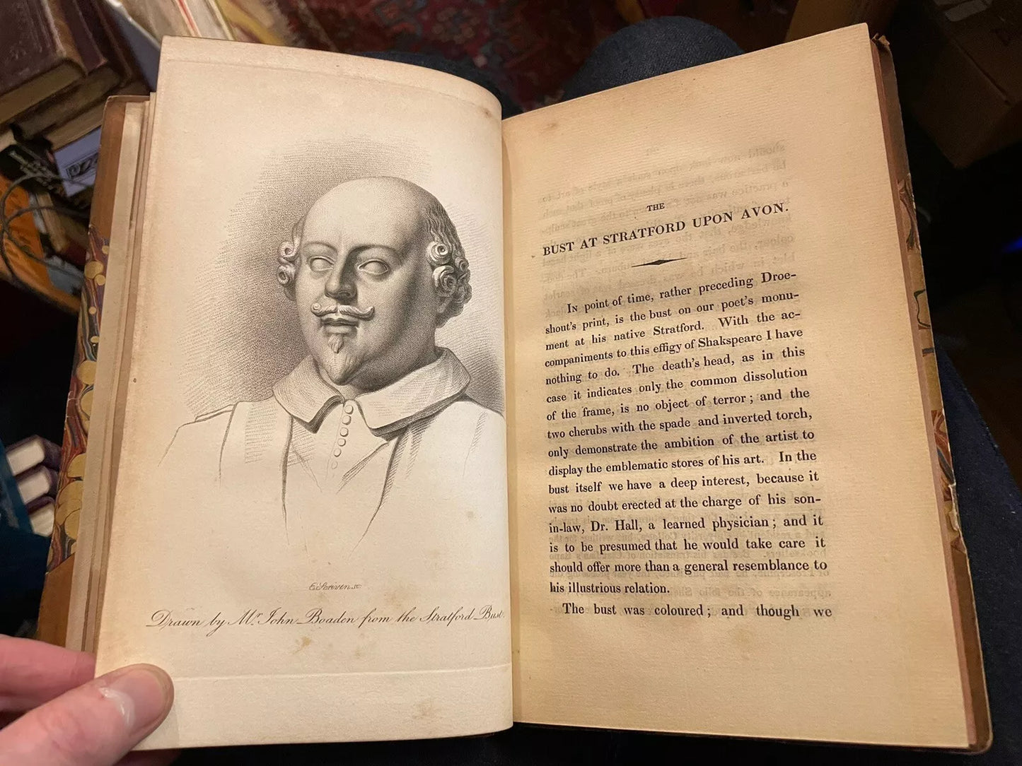 1824 Authenticity of William Shakespeare's Portraits : James Boaden