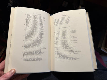 H.P. Lovecraft : A Winter Wish and Other Poems (2000 copies) First Edition 1977