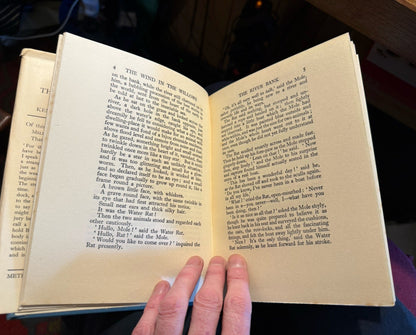 1933 The Wind in the Willows : Kenneth Grahame : Dust Jacker by Edith Morris