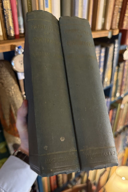 1890 William James : Principles of Psychology : Two Volumes