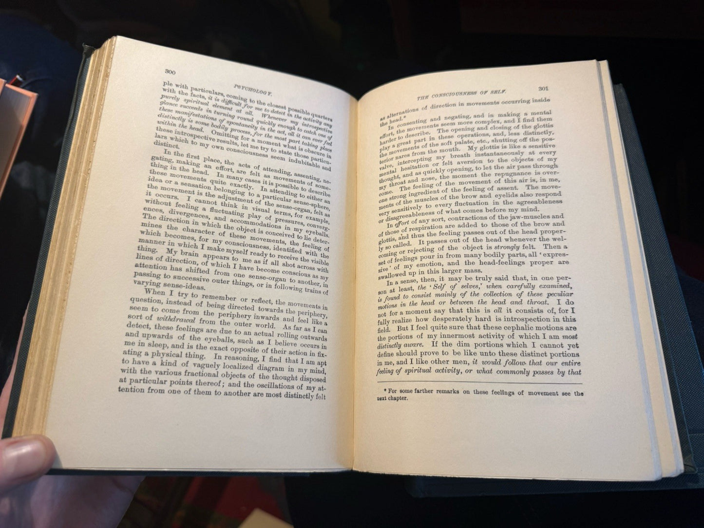 1890 William James : Principles of Psychology : Two Volumes