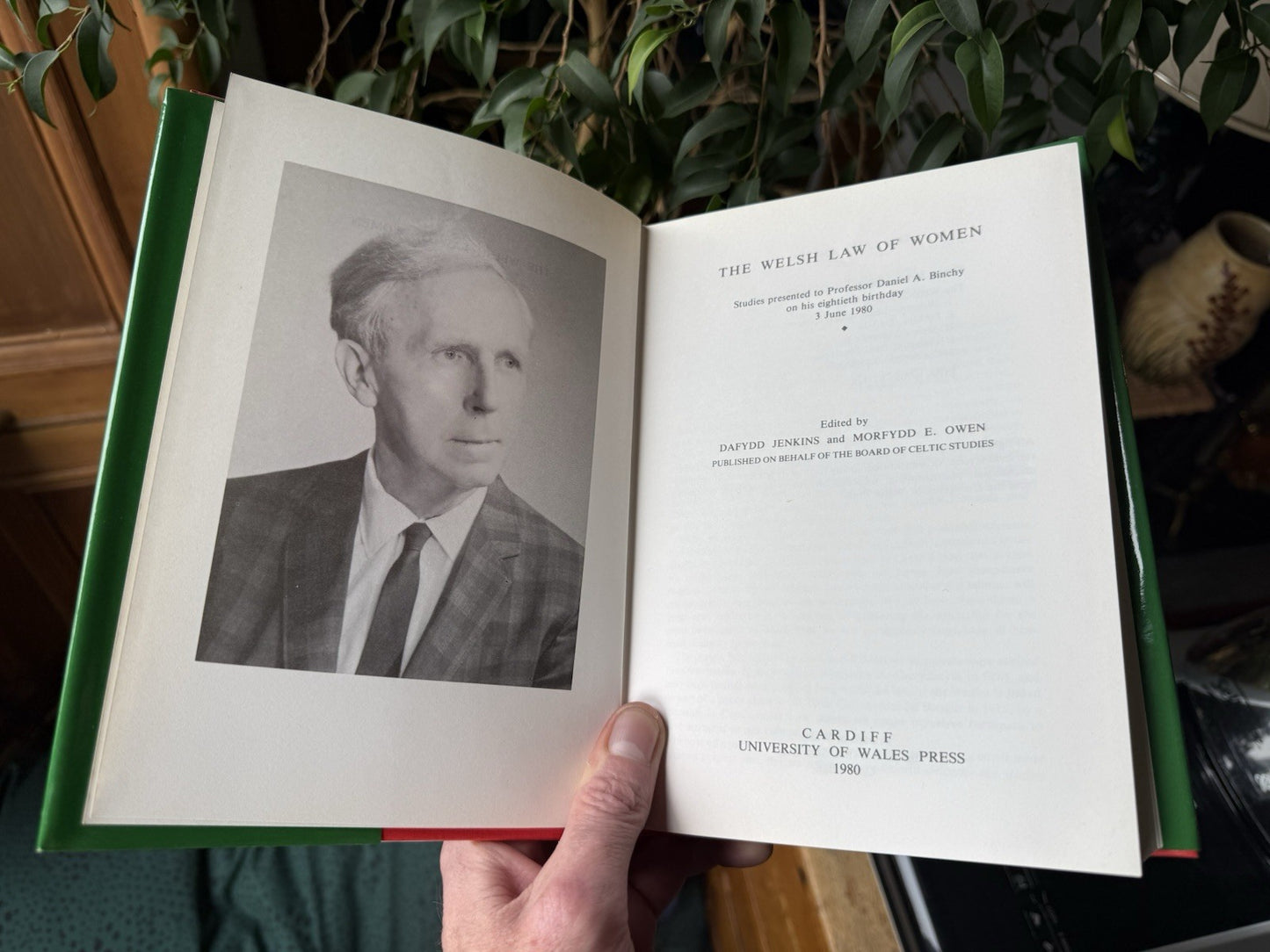 The Welsh Law of Women : Celtic Law Studies : Presented to Daniel A Binchy