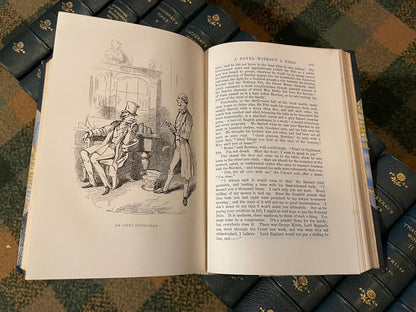 1898 The Works of William Makepeace Thackeray (13 Volumes) Oxford Bindings