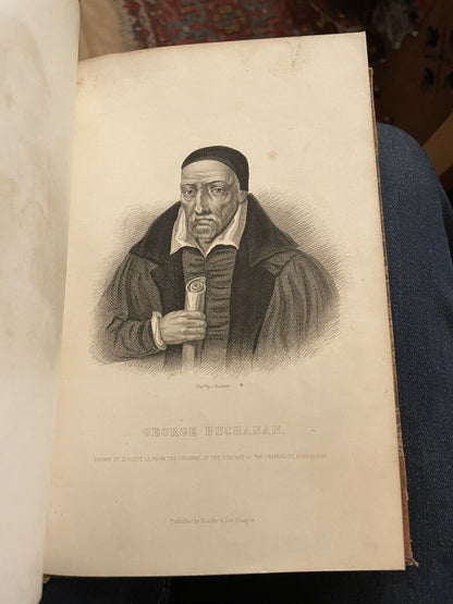 c1850 Series of 41 Engraved Portraits of Scottish Worthies : Steel Engravings