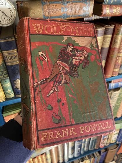 1906 The Wolf-Men : Frank Powell : Underground Werewolf-Like Race : Hollow Earth