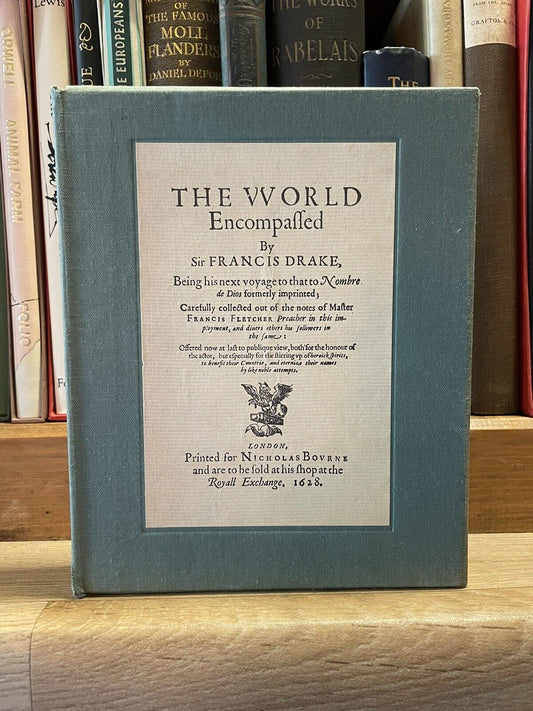 Francis Drake: The World Encompassed : Vellum Binding 1628 Facsimile