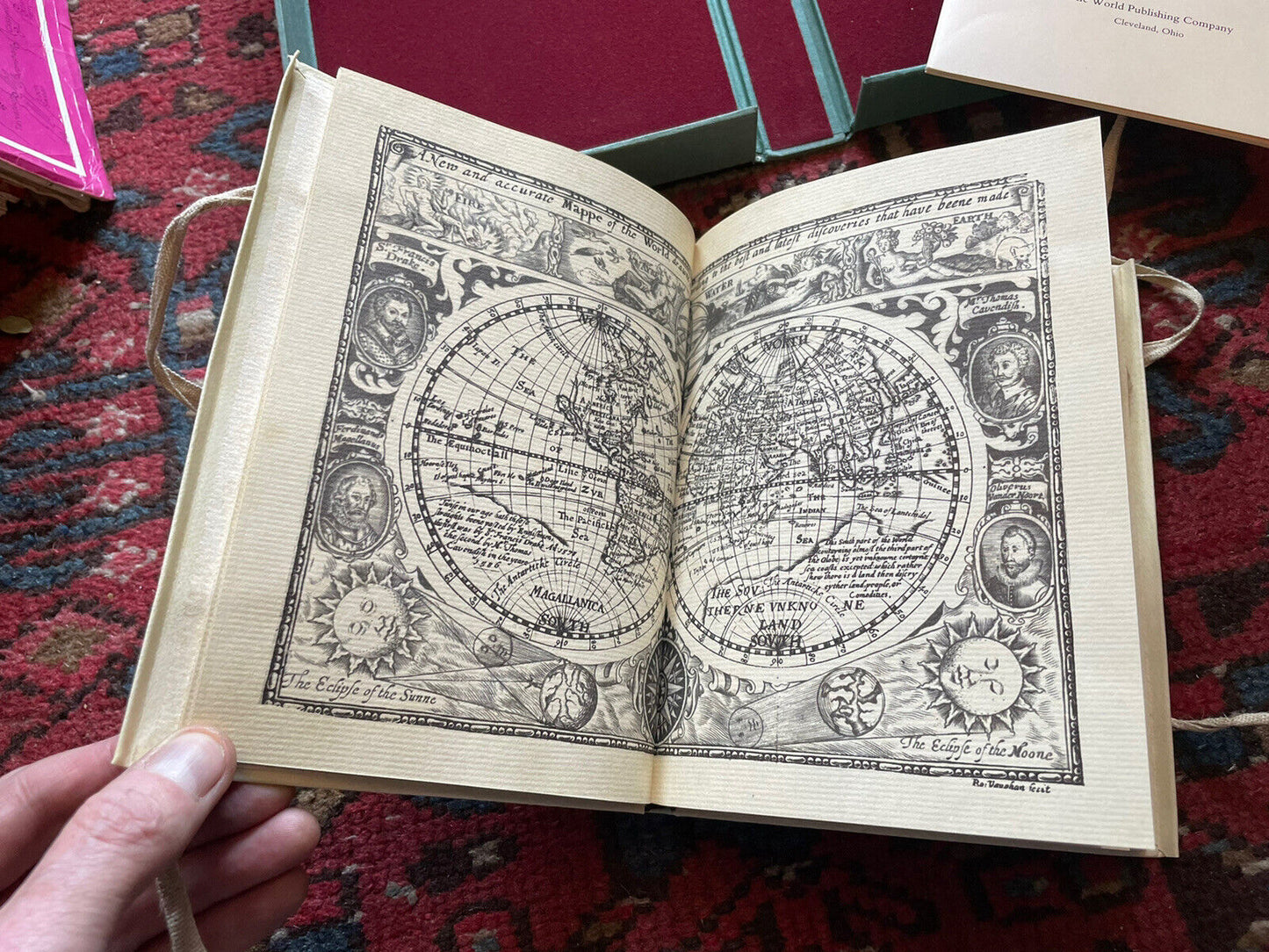 Francis Drake: The World Encompassed : Vellum Binding 1628 Facsimile