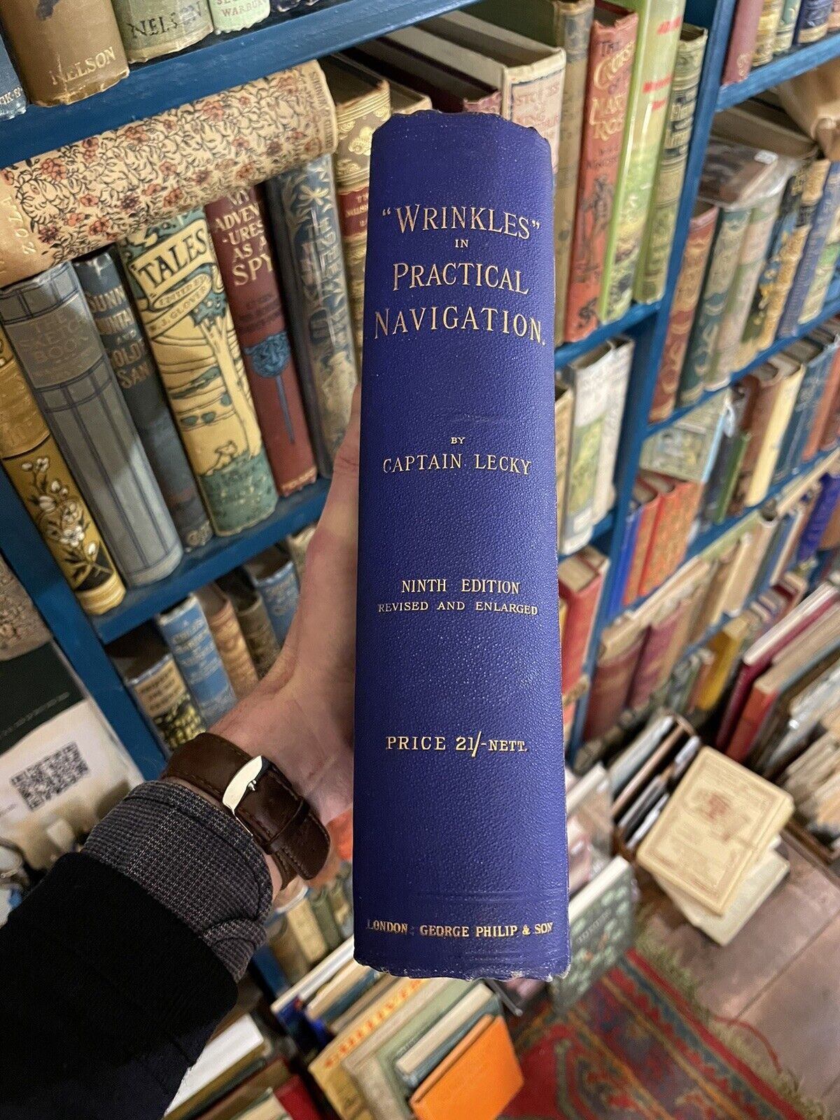 1894 Wrinkles in Practical Navigation : Nautical Maritime : Sailing