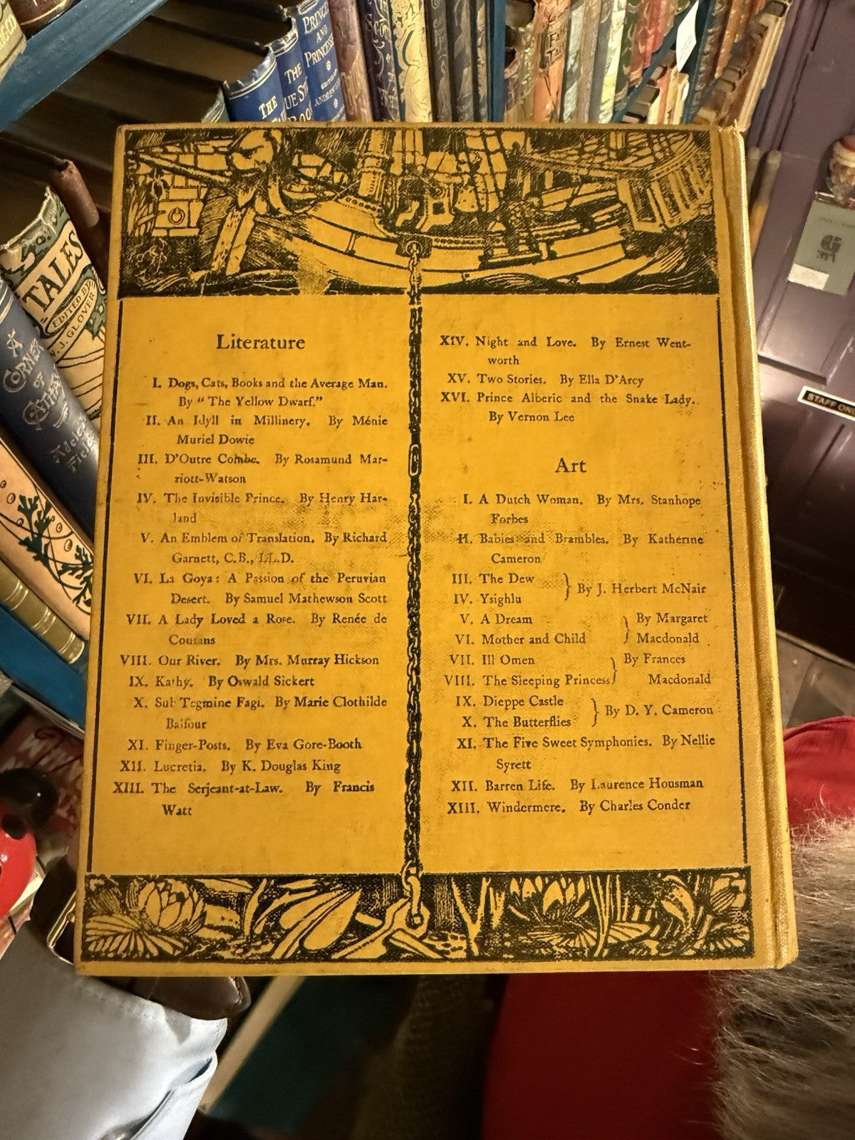 The Yellow Book (Volume 10) July 1896 Illustrated Quarterly : Katharine Cameron