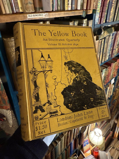 The Yellow Book (Volume 3) Oct 1894 Illustrated Quarterly Aubrey Beardsley III