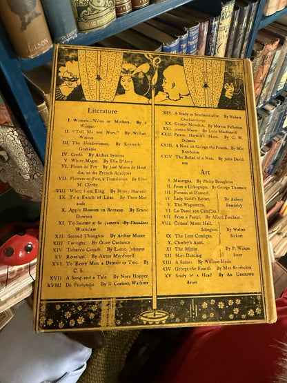 The Yellow Book (Volume 3) Oct 1894 Illustrated Quarterly Aubrey Beardsley III