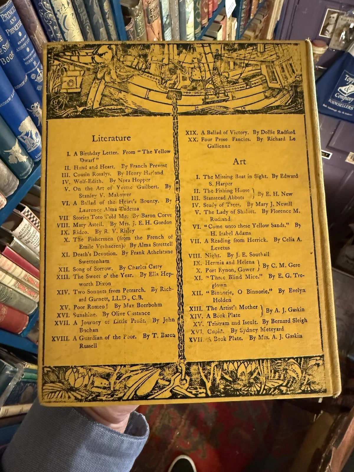The Yellow Book (Volume IX) April 1896 Illustrated Quarterly : A. J. Gaskin