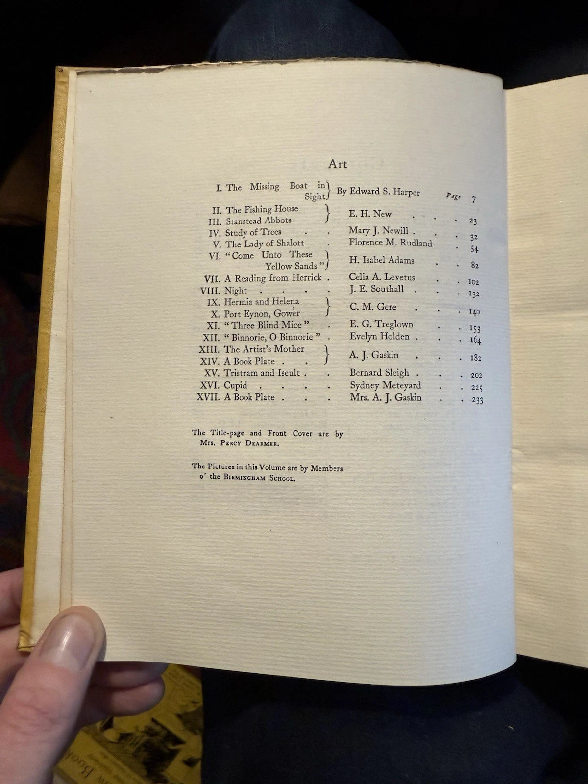 The Yellow Book (Volume IX) April 1896 Illustrated Quarterly : A. J. Gaskin