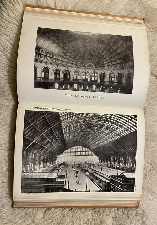 1888 IRON ROOFS Walmisley : London Bridge Station : Lime Street etc Engineering