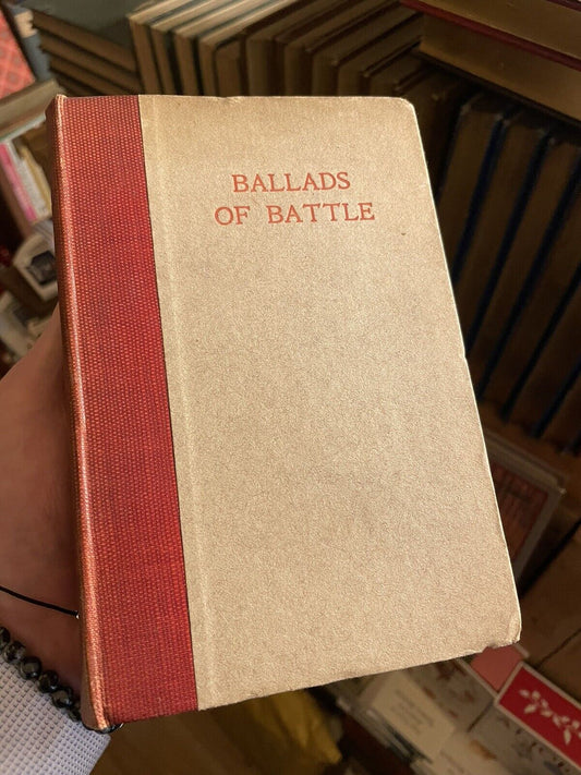 Ballads of Battle by Lance-Corporal Joseph Lee Black Watch 1917 WW1 war poetry