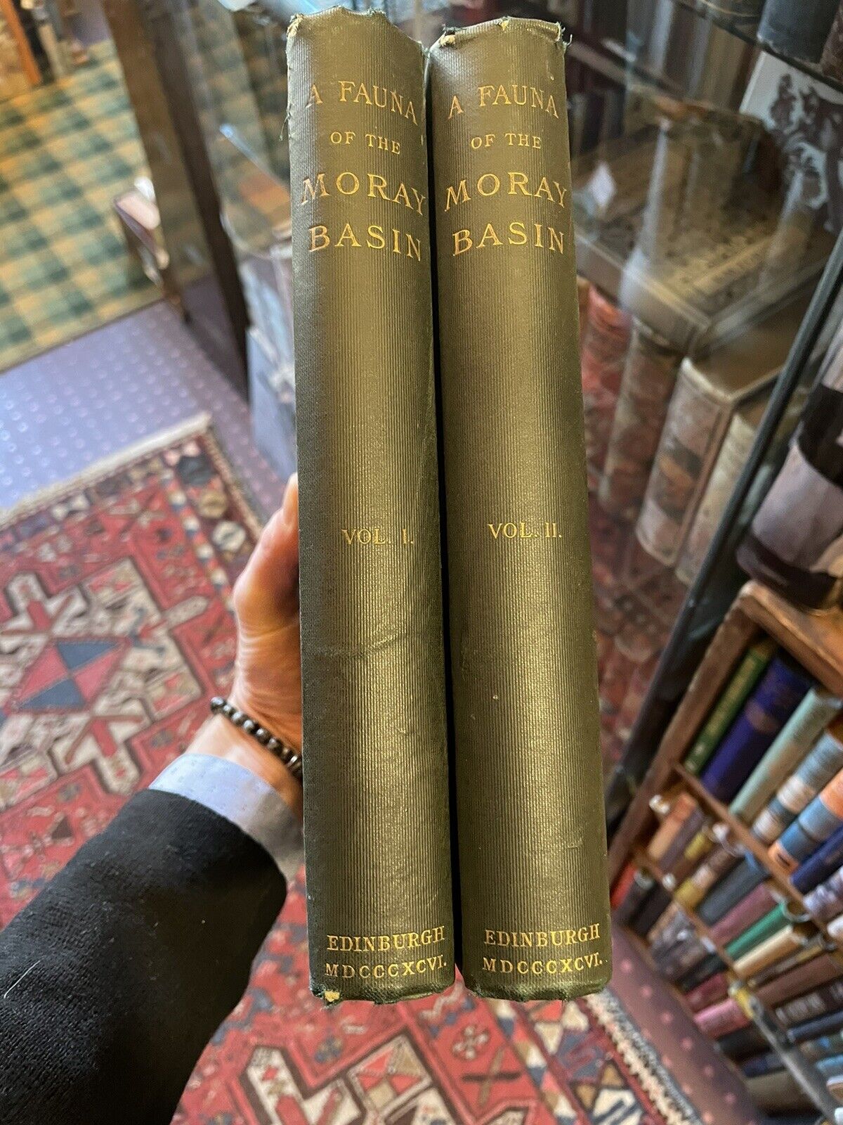 1895 A Fauna of the Moray Basin : Harvie-Brown & Buckley : Scotland Nature