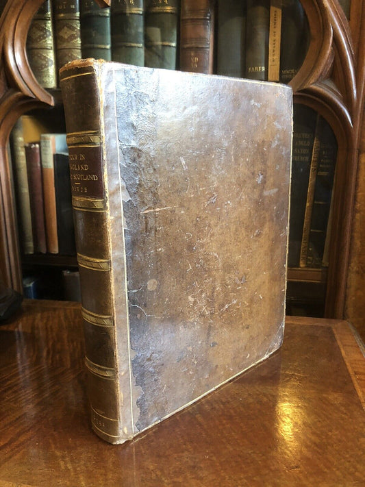 1791 Newte : Observations on a Tour in England and Scotland (Map + Engravings)