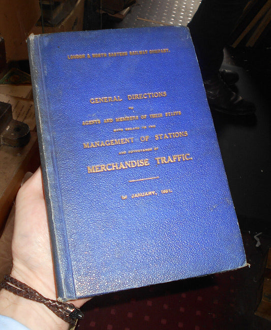 Railways MANAGEMENT OF STATIONS &amp; CONVEYANCE OF MERCHANDISE TRAFFIC 1931