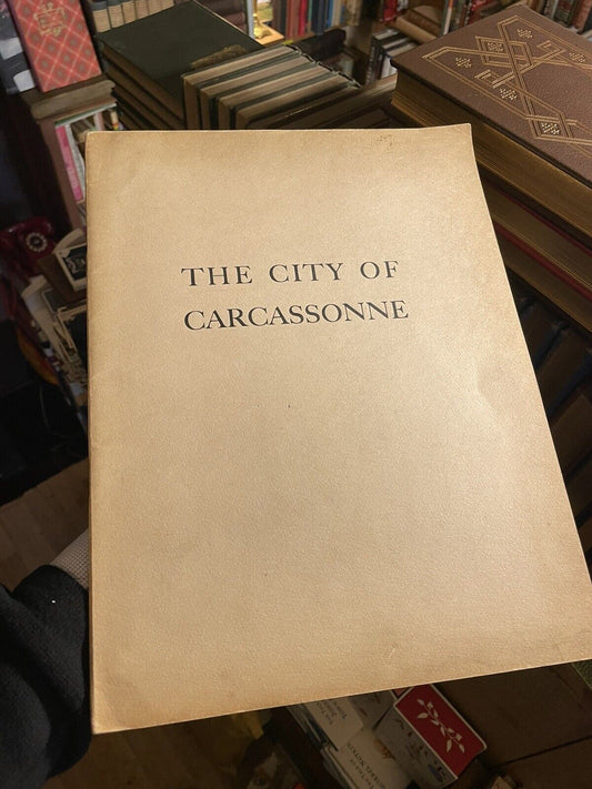 The City of Carcassonne : A. Robida c1925 : French Fortified City : Illustrated