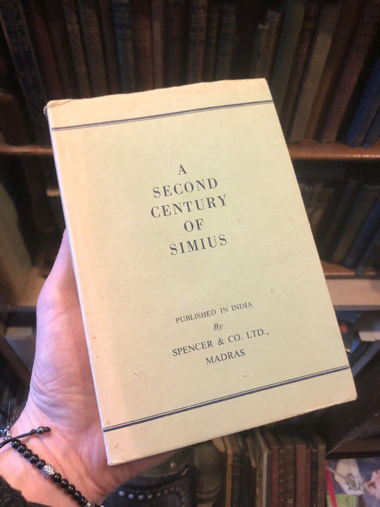Second Century of Simius : Indian Political Poetical Satires Published in India
