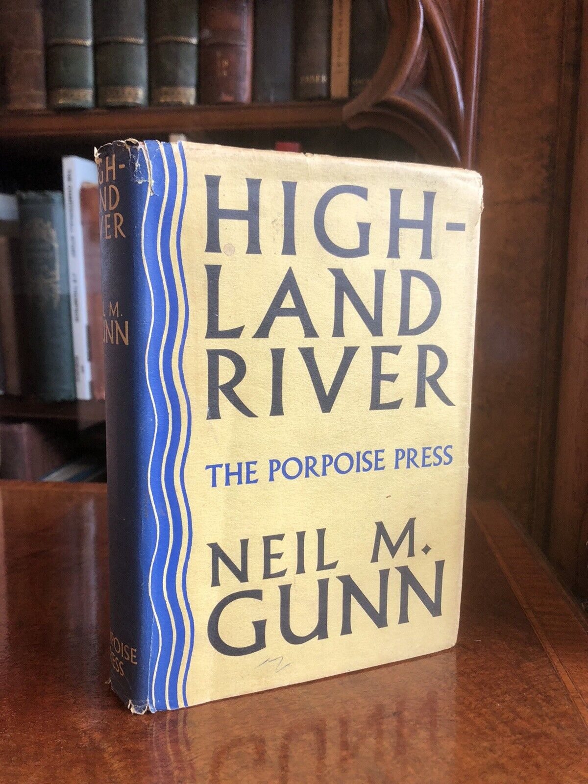 Neil M. Gunn : Highland River (Second Impression 1937) Good in Jacket