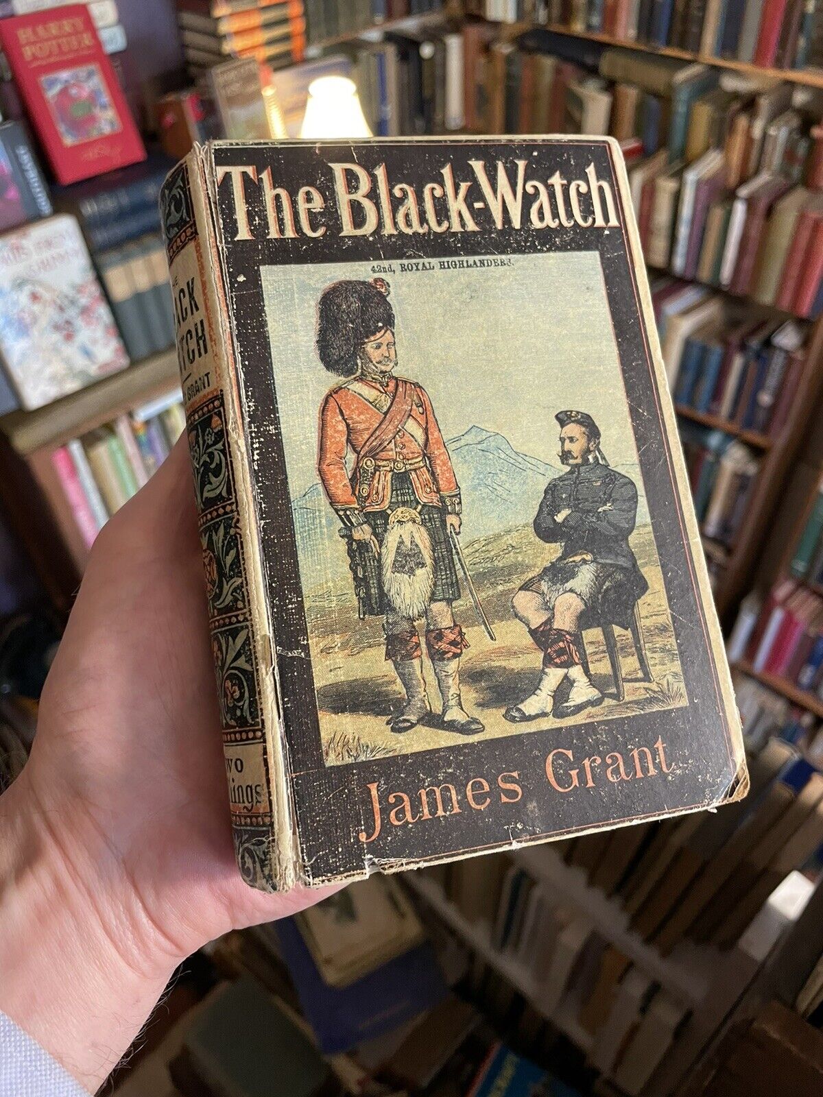 THE BLACK WATCH 42nd Royal Highlanders YELLOW-BACK James Grant SCOTLAND Regiment