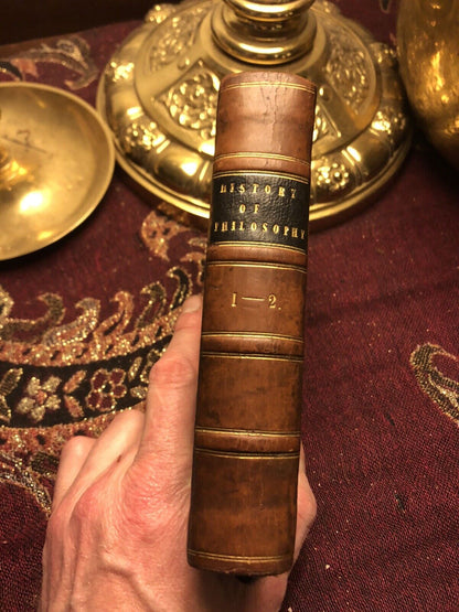 1845 A Biographical History of Philosophy :  G H Lewes : Greek Philosophy