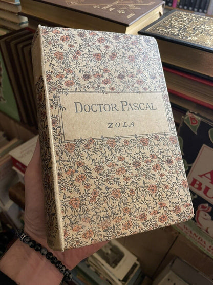 Emile Zola - Doctor Pascal - First Edition 1893 - Vizetelly Translation - Scarce