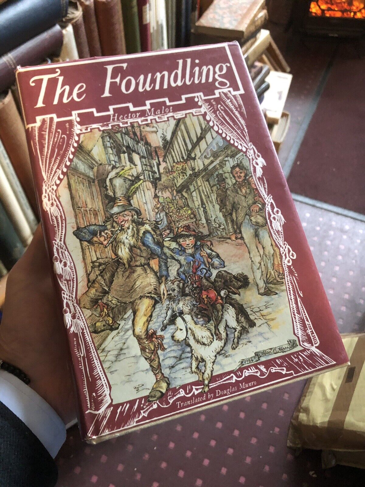 The Foundling by Hector Malot - Alan Herriot :  Children's Illustrated