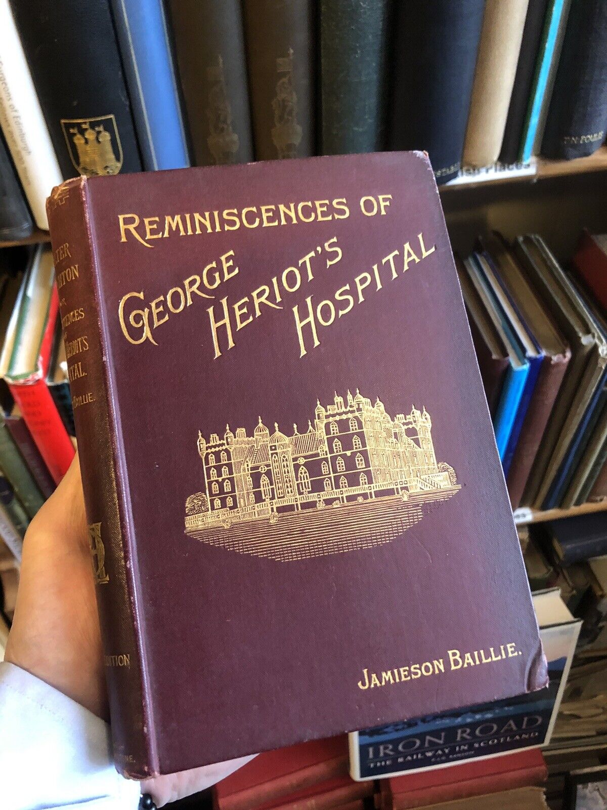 c1890 Walter Crighton : Or, Reminiscences of George Heriot's Hospital Edinburgh
