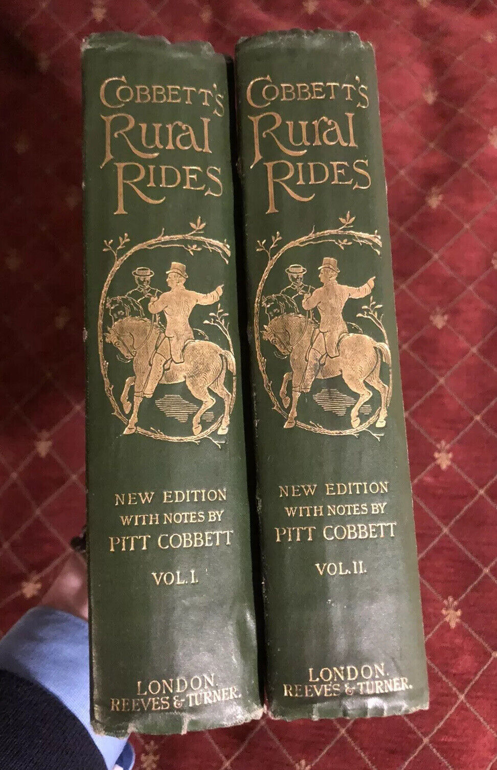 Corbett’s Rural Rides in the counties of Surrey, Kent, Sussex, Oxford 1886