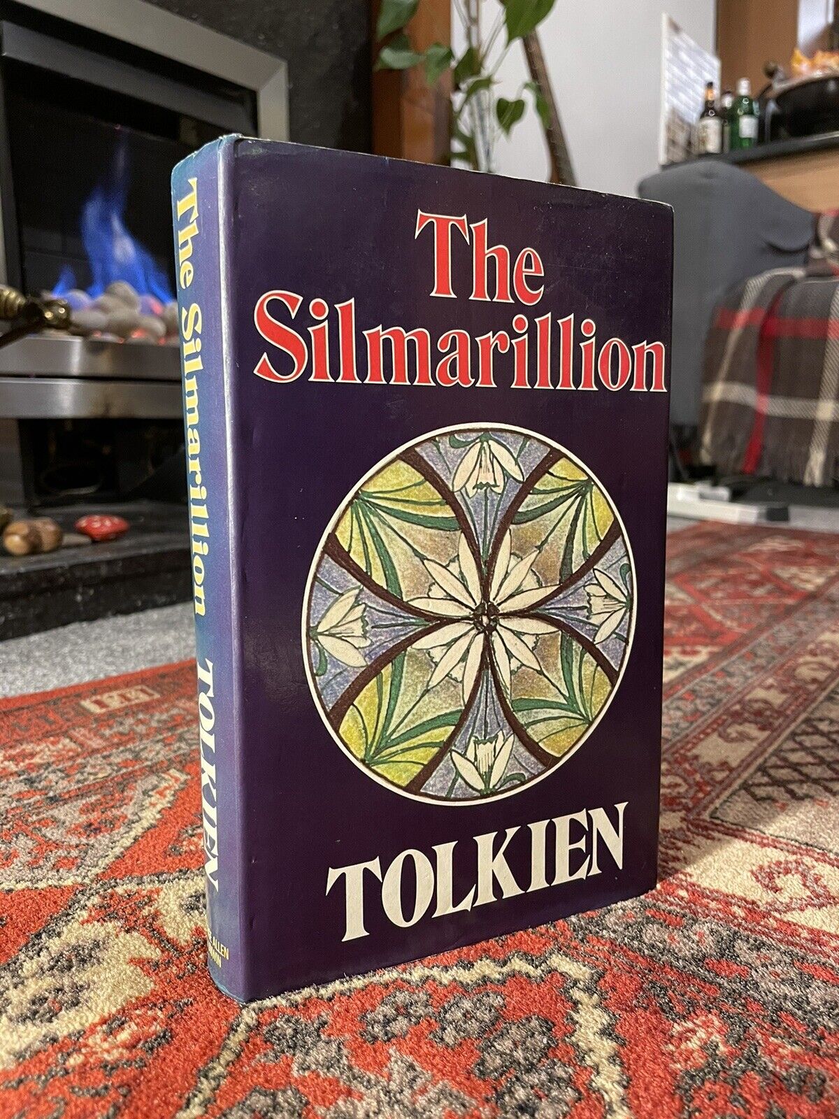 1977 JRR Tolkien : The Silmarillion : True 1st/1st Domestic with Errors