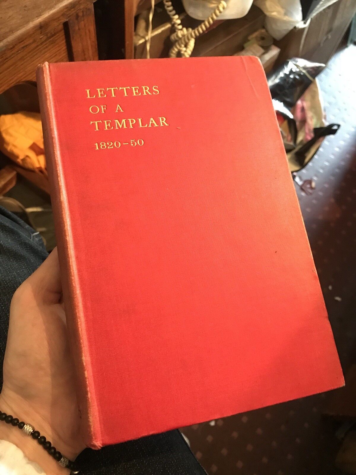 1903 - LETTERS OF A TEMPLAR - Edward Lowes Rushton - BRITISH LAW Liverpool