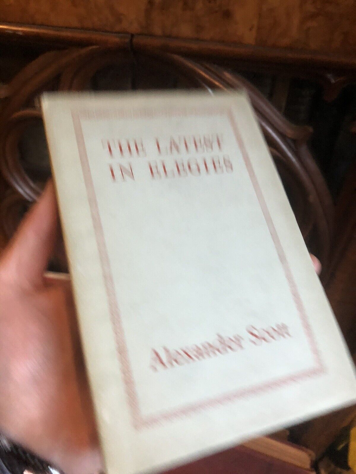 Alexander Scott (Signed Ltd Ed1949) The Latest in Elegies Aberdeen Poet Scotland
