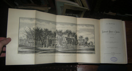 1879 E T Corwin's History of the Reformed Church in America / Architecture