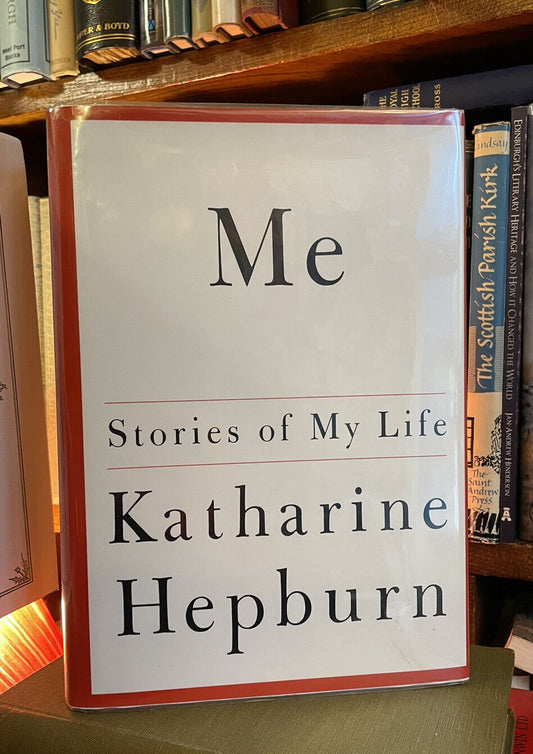 Katharine Hepburn SIGNED LETTER Hollywood Autobiography ME