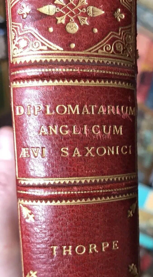 1865 Diplomatarium Anglicum Aevi Saxonici: A Collection of English Charters