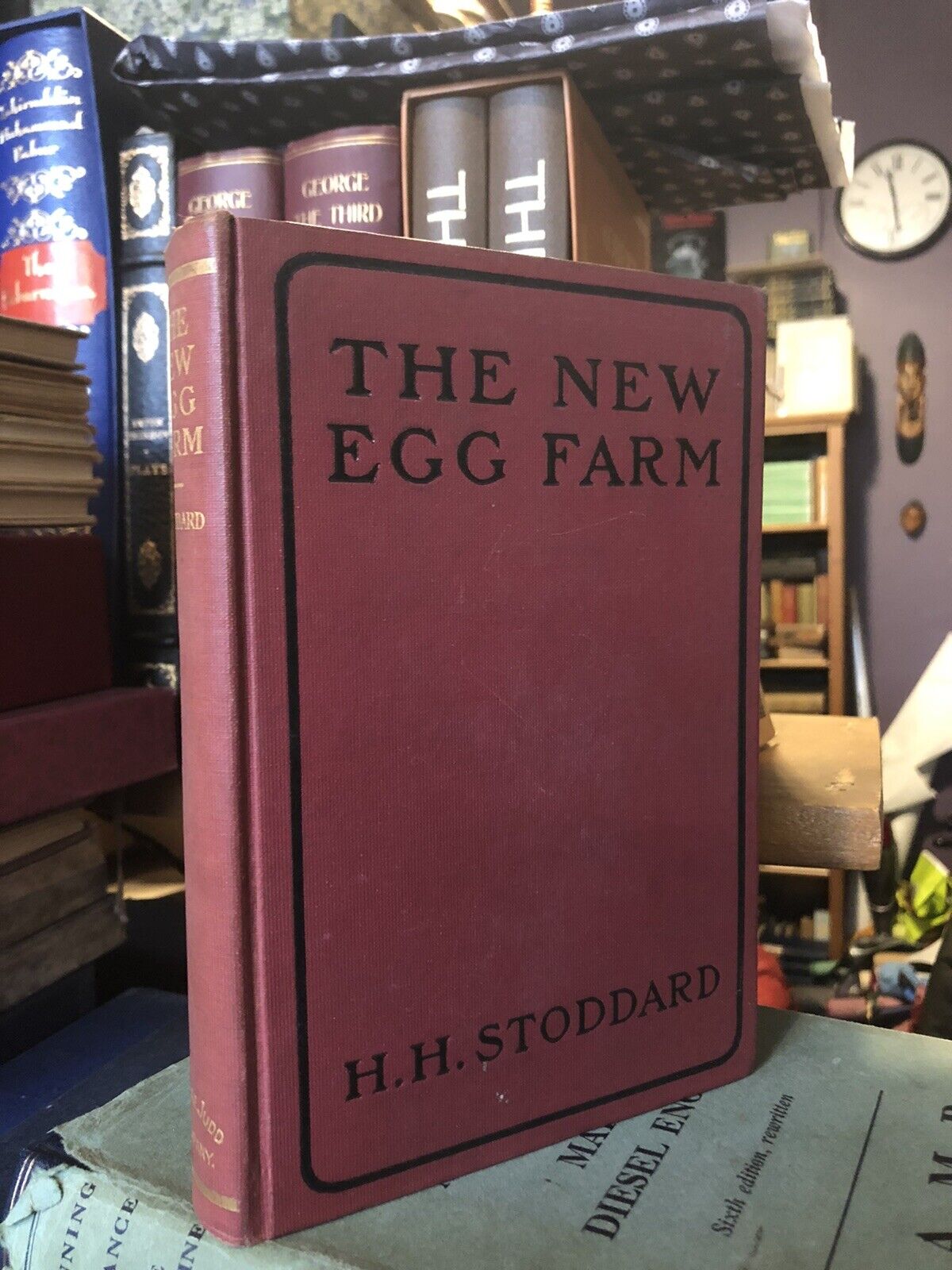 1915 Stoddard's THE NEW EGG FARM Poultry Farming - Chickens Coops - Brooders