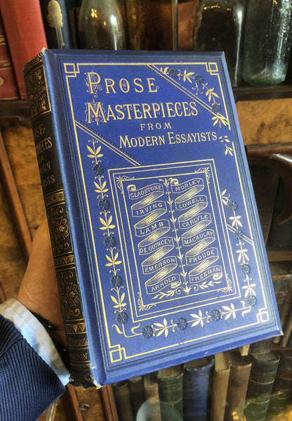 1886 Prose Masterpieces from Modern Essayists : Washington Irving : Charles Lamb