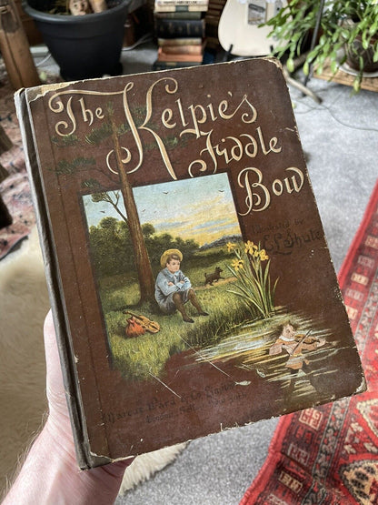 1880s German FAIRY TALE Kelpie’s Fiddle Bow : Victorian Childrens Illustrated