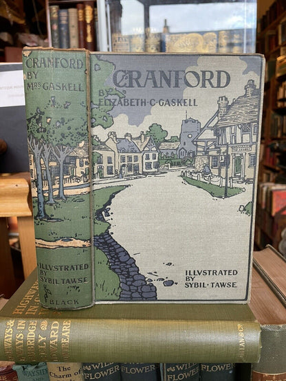 CRANFORD Elizabeth Gaskell : Decorative Binding 1929