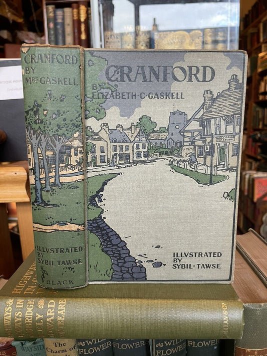 CRANFORD Elizabeth Gaskell : Decorative Binding 1929