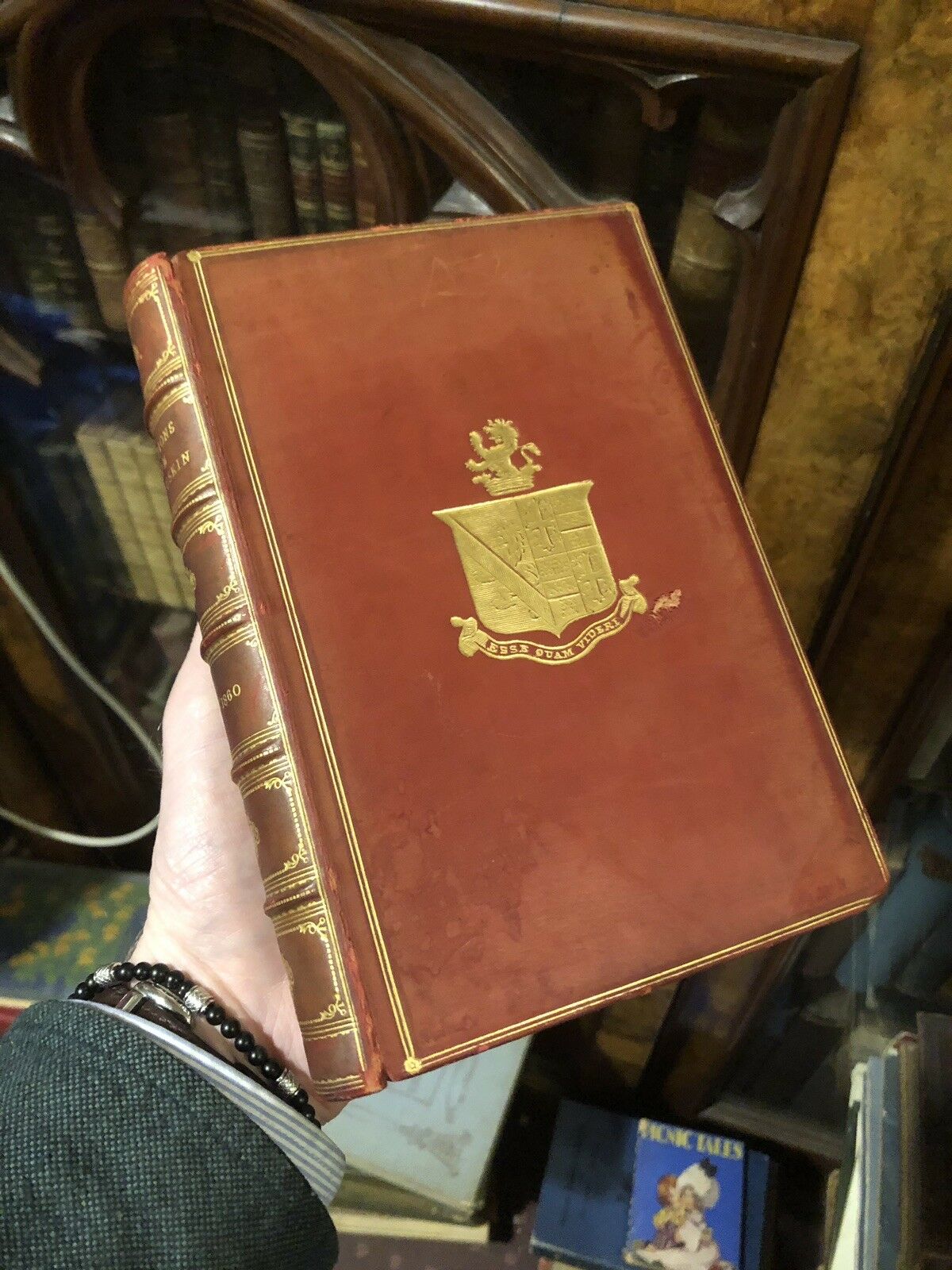 1904 Selections from John Ruskin - Leather Binding - English Art Critic &amp; Writer
