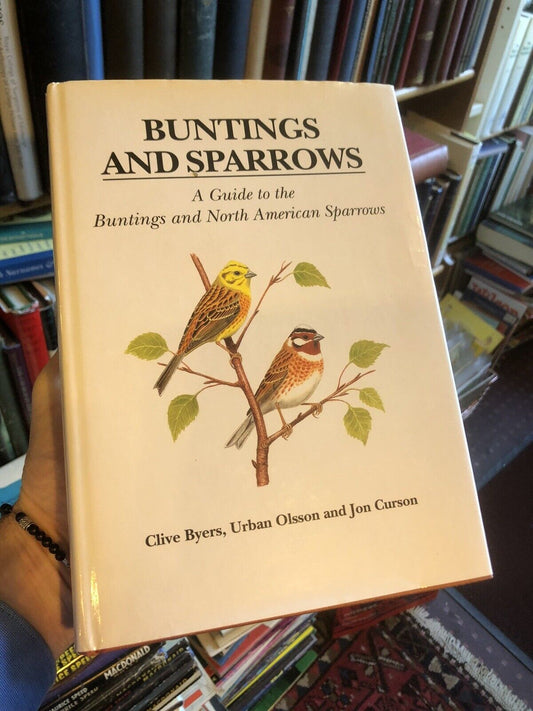 Buntings and North American Sparrows : Clive Byers etc : Ornithology Birds