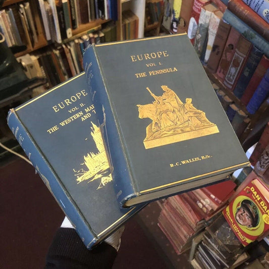 EUROPE :  The Peninsula -  The Western Margin and the Core - B C Wallis 1924